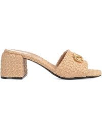 Sergio Rossi - 55Mm Surge Block-Heel Mules - Lyst