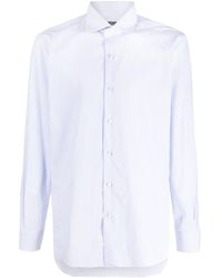 Barba Napoli - Striped Cotton Shirt - Lyst