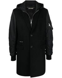Philipp Plein - ジップアップ フーデッドコート - Lyst