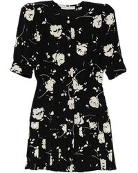 Alessandra Rich - Floral Motif Dress - Lyst
