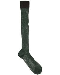 DSquared² - Ribbed Contrast-Trim Socks - Lyst
