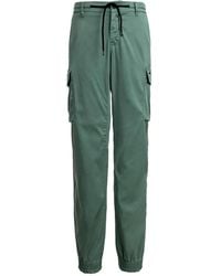 Mason's - Cargo Drawstrings Straight-Leg Trousers - Lyst