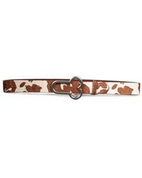 Carne Bollente - Cow-Print Phallic-Buckle Belt - Lyst