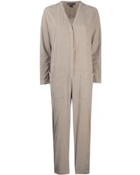 James Perse Комбинезон С Длинными Рукавами - Естественный