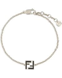 Fendi - Ff-Chain Link Bracelet - Lyst