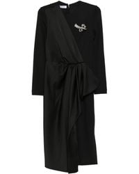 Dice Kayek - Jurk Verfraaid Met Kristallen - Lyst