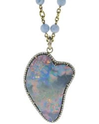 Sylva & Cie - Pendente Con Opale E Diamante - Lyst