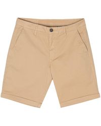 Sun 68 - Twill Bermuda Shorts - Lyst