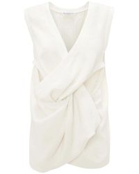 JW Anderson - Twist-Front Sleeveless Top - Lyst