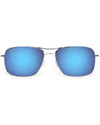 Maui Jim - Wiki Wiki Square-Frame Sunglasses - Lyst