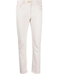 Brunello Cucinelli - Cropped Skinny-Fit Jeans - Lyst