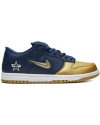 Nike - X Supreme Sb Dunk Low "Jewel Swoosh/ Sneakers - Lyst