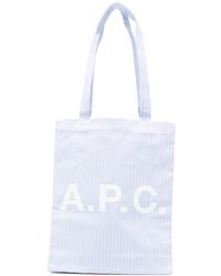 A.P.C. - Lou Tote Bag - Lyst