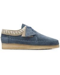 Clarks - Weaver Whipstitch Lace-Up Derby Shoes - Lyst