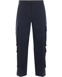 Thom Browne - Multi-Pocket Cotton Trousers - Lyst