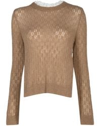 Sea - Trui Met Contrasterende Rug - Lyst
