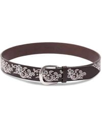 Orciani - Bull Leather Belt - Lyst