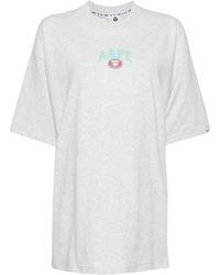 Aape By A Bathing Ape - Logo-Print Cotton T-Shirt - Lyst