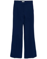 Elie Saab - Side Slit Flared Pants - Lyst