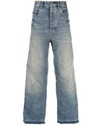 Purple Brand - Zip-embellished Straight-leg Jeans - Lyst