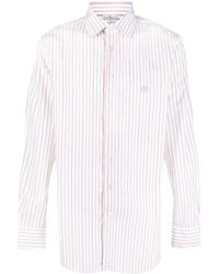 Etro - Striped Cotton Shirt - Lyst