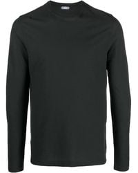 Zanone - Long-Sleeved Cotton T-Shirt - Lyst