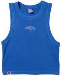 AAPE BY A BATHING AP - Heart Logo Embroidered Tank Top - Lyst