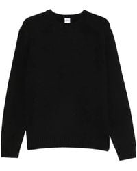 Aspesi - Crew-Neck Ribbed-Trim Sweater - Lyst