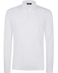 Zanone - Polo Bianca - Lyst