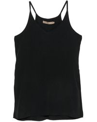 SIMONA CORSELLINI - V-Neck Spaghetti-Strap Top - Lyst