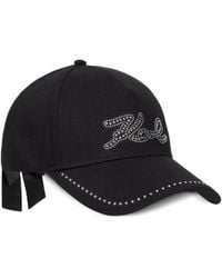 KARL LAGERFELD - K/Signature Baseball Cap - Lyst