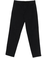 Emporio Armani - Pressed-Crease Trousers - Lyst