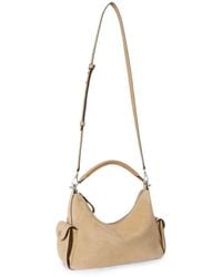 Ralph Lauren - Mini Blaike Suede Shoulder Bag - Lyst