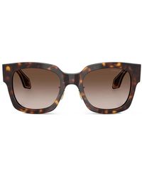 Giorgio Armani - Square-Frame Glasses - Lyst