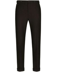 Dolce & Gabbana - Klassische Hose Mit Bügelfalten - Lyst