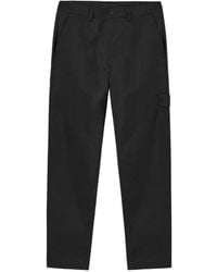 Stone Island - 3100018 All-Weather Cotton Canvas Ghost Piece Slim-Fit Chino Trousers - Lyst