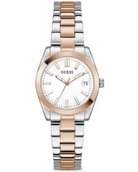 Guess - Two-Tone 32Mm Watch - Lyst