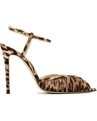 Andrea Wazen - Katy Sandalen mit Knöchelriemen 105mm - Lyst