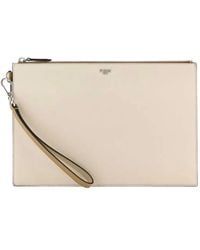 Fendi - レザー クラッチバッグ - Lyst