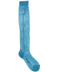 DSquared² - Logo-Print Ribbed Socks - Lyst