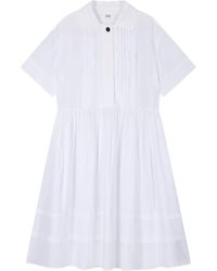 Studio Tomboy X - Pleated Collared Shirt Mini Dress - Lyst