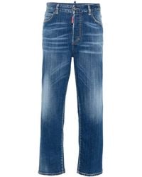 DSquared² - Mid Waist Slim-Fit Jeans - Lyst