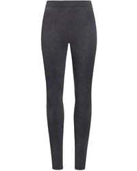 12 STOREEZ - Leggings Mit Geripptem Bund - Lyst