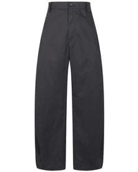 CROQUIS - Patch-Pocket Wide-Leg Trousers - Lyst