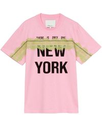 3.1 Phillip Lim - There Is Only One Ny Cotton T-shirt - Lyst