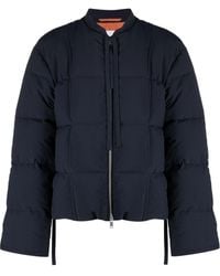 Jil Sander - Oversized Cotton Puffer Jacket - Lyst