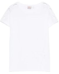 Emme - Lace-Detailed T-Shirt - Lyst