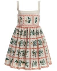 Agua Bendita - Barbara Mini Uchuva Dress - Lyst