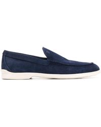 Tod's Rubber Sole Loafers - Blue
