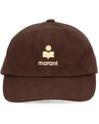 Isabel Marant - Tomas Logo-Embroidered Baseball Cap - Lyst